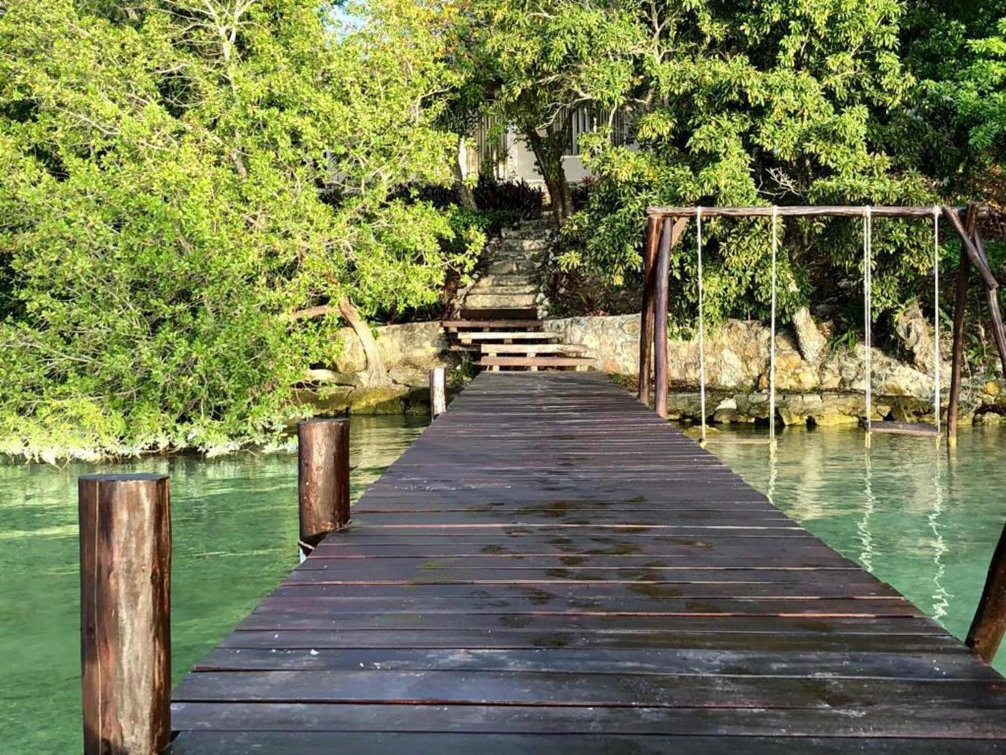 Cabana Sofia Bacalar Kültér fotó